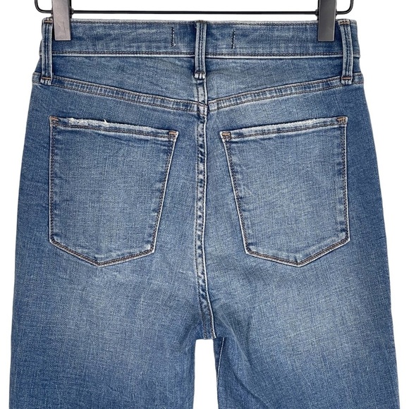 Abercrombie & Fitch Jeans 26 SHORT Curve Love High Rise Skinny Embroidered Star - Picture 6 of 11